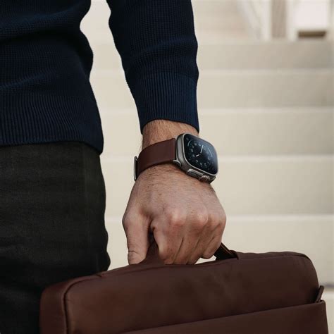 leather apple watch ultra band|best band for apple ultra.